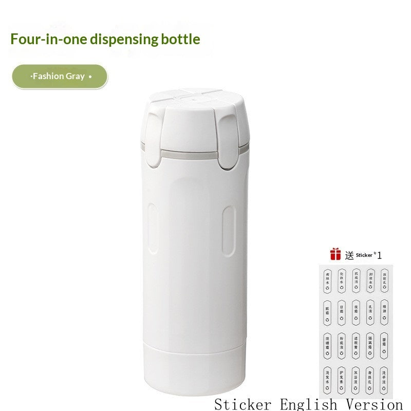 4-in-1 Portable Travel Dispenser