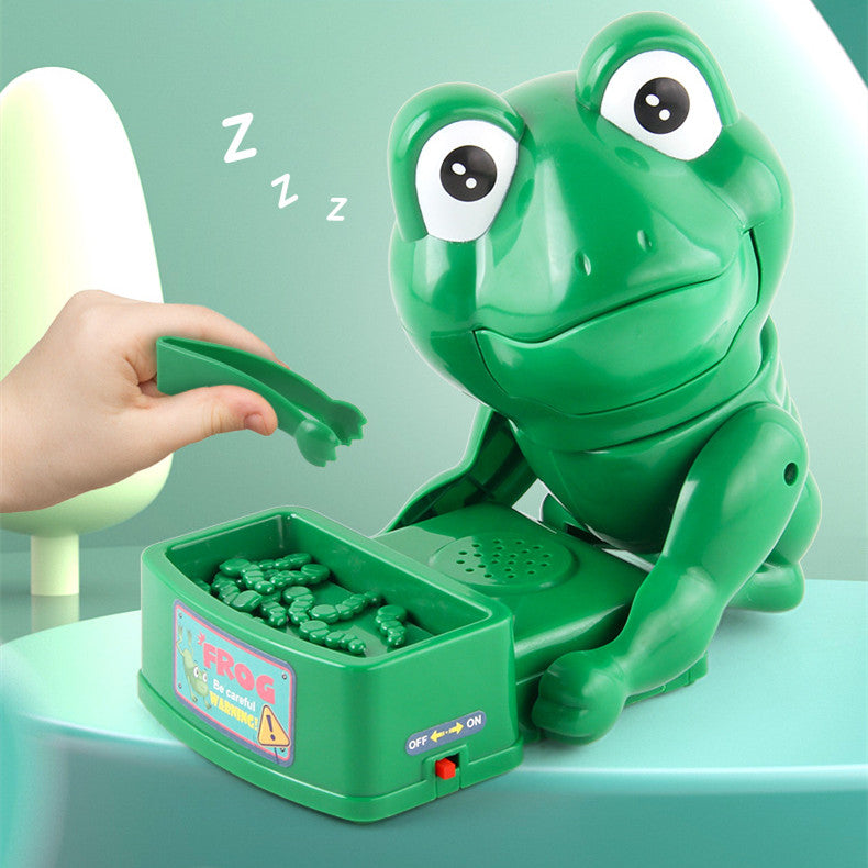 Frog Bite Hand Party Toy