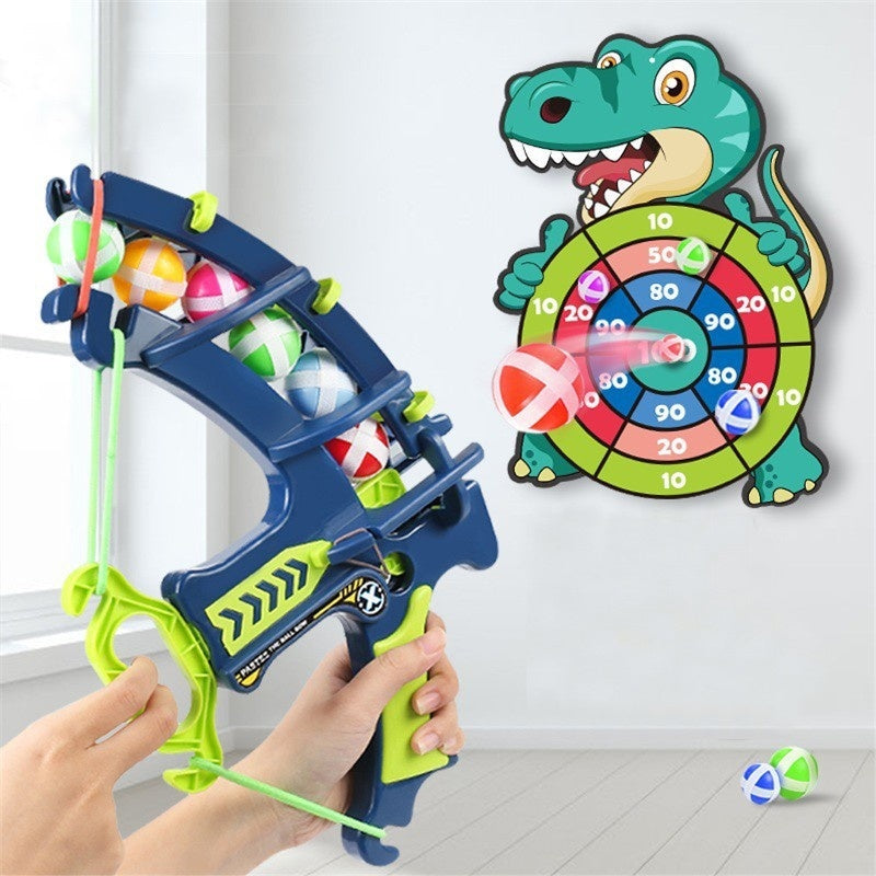 Dinosaur Sticky Ball Bow Toy