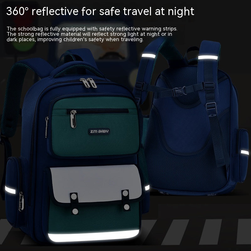 Large Capacity Kids School Backpack