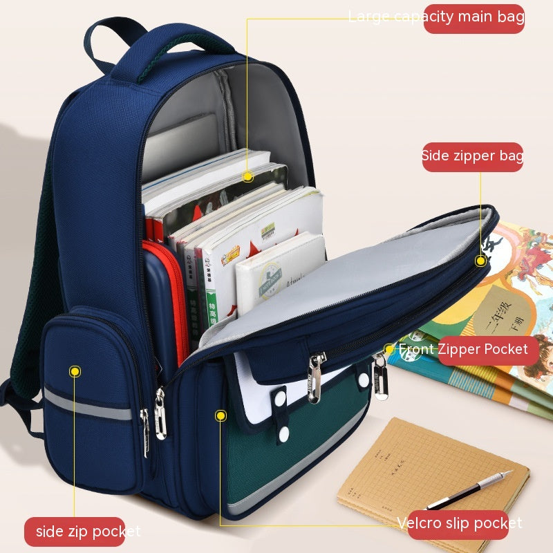 Large Capacity Kids School Backpack