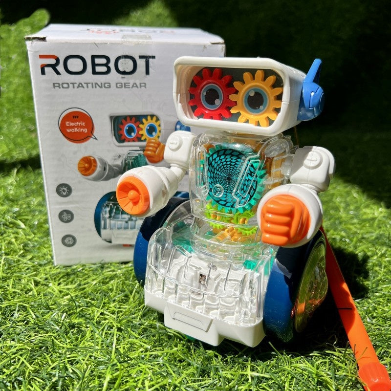 Kids Musical Gear Robot Lantern