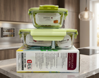Borosilicate Glass Lunch Box Set
