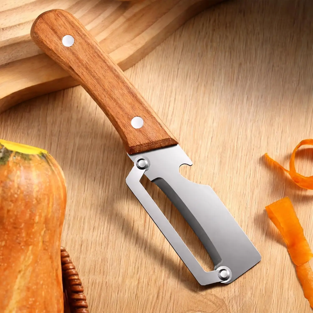 2-in-1 Stainless Steel Kitchen Peeler & Opener
