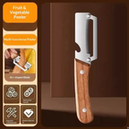 2-in-1 Stainless Steel Kitchen Peeler & Opener