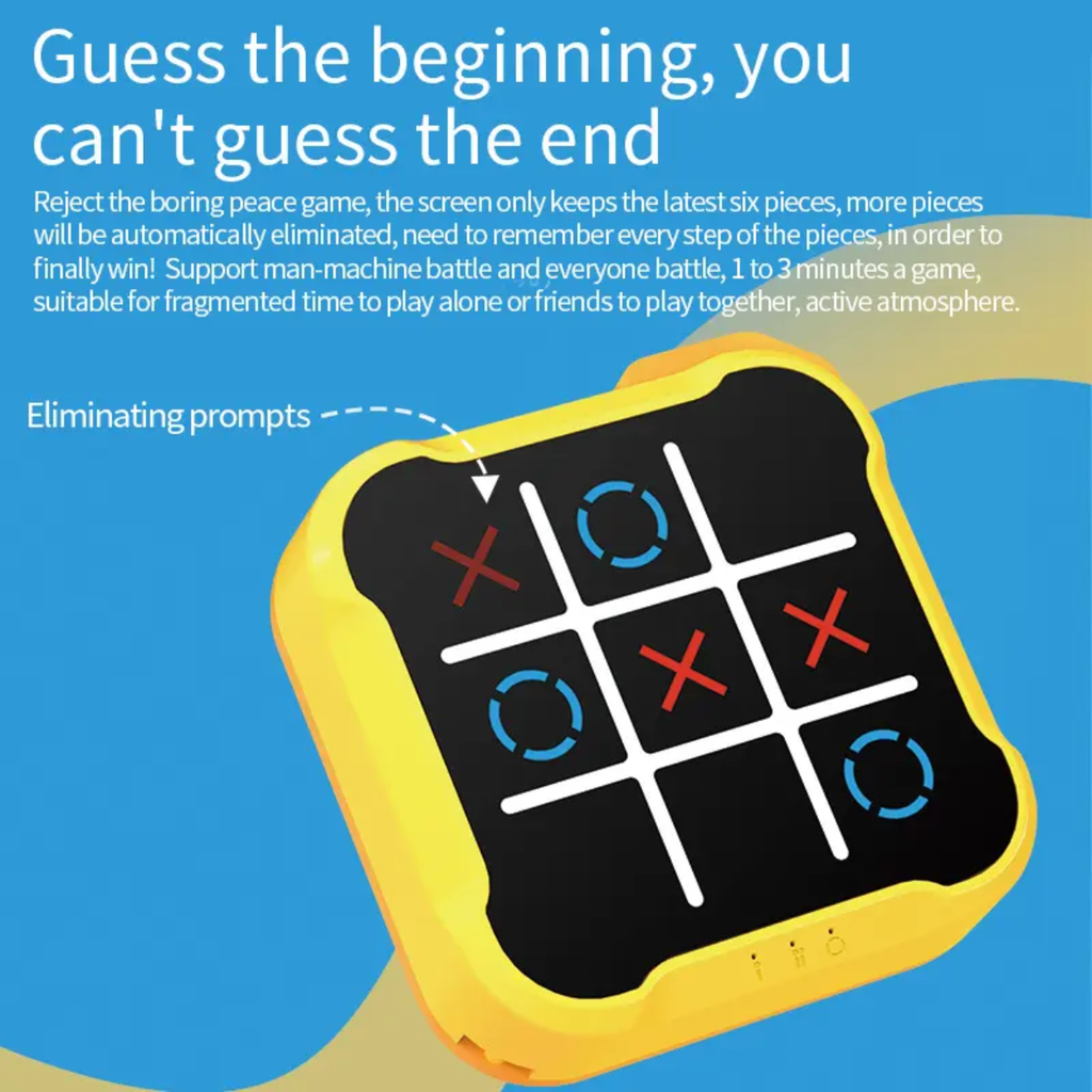 Tic Tac Toe Bolt Game