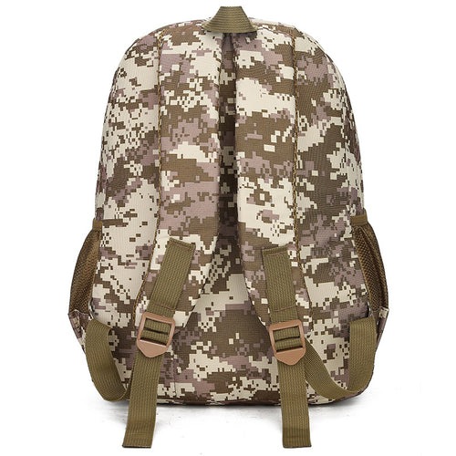 Camouflage School Backpack