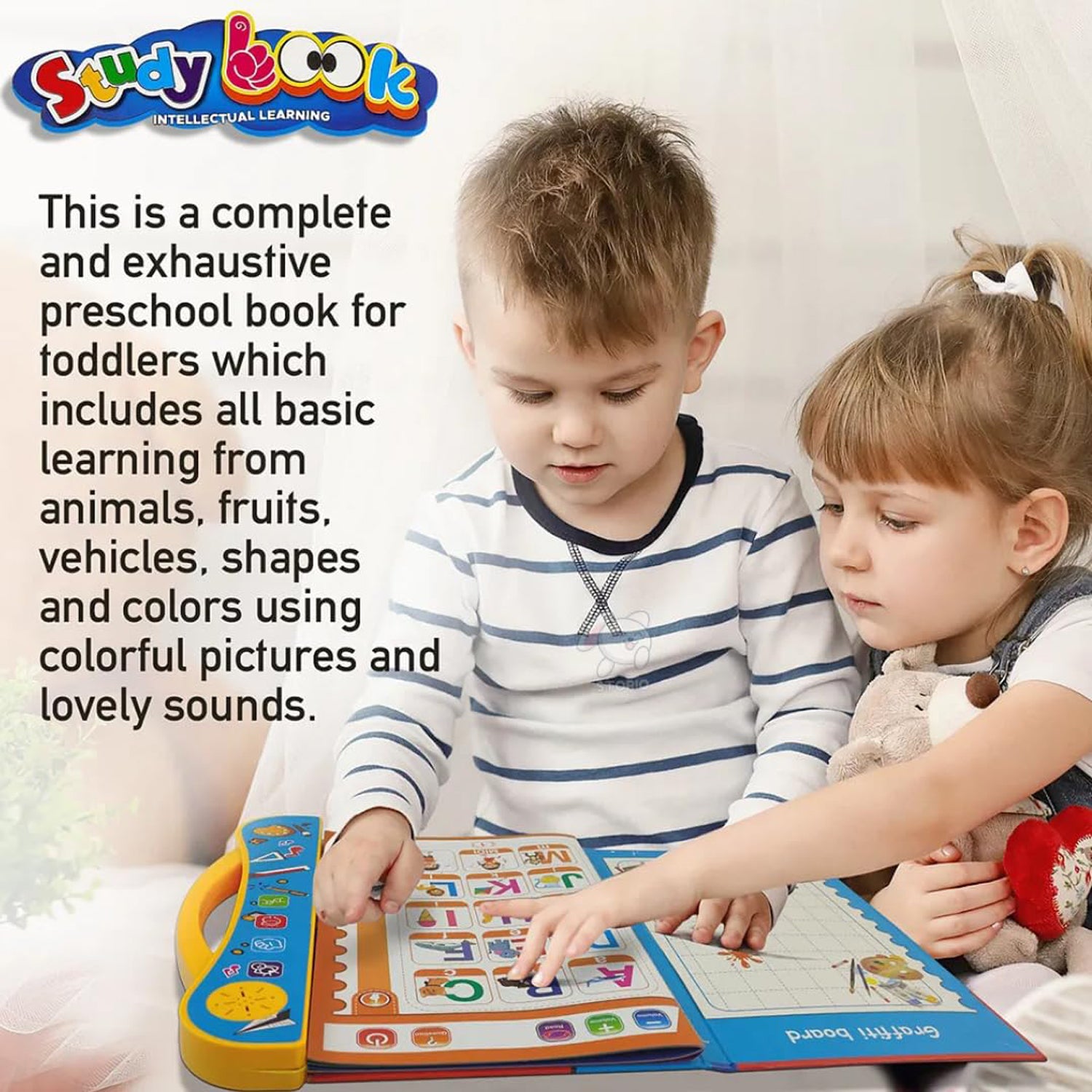 Interactive Intelligence Learning Book With Sound  Phonics (1 Set)