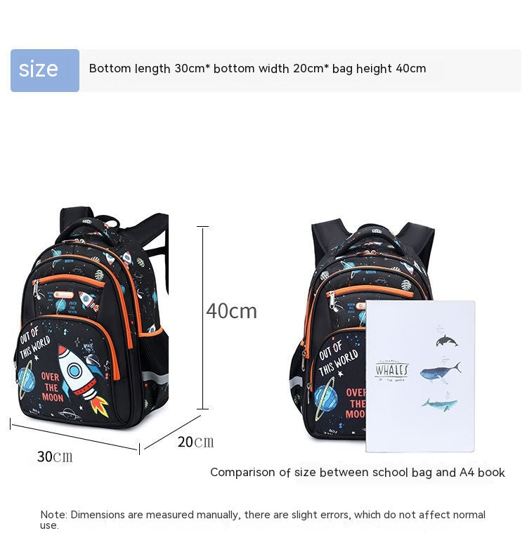 Boys Space School Backpack