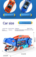 T-Rex Transform Track Car