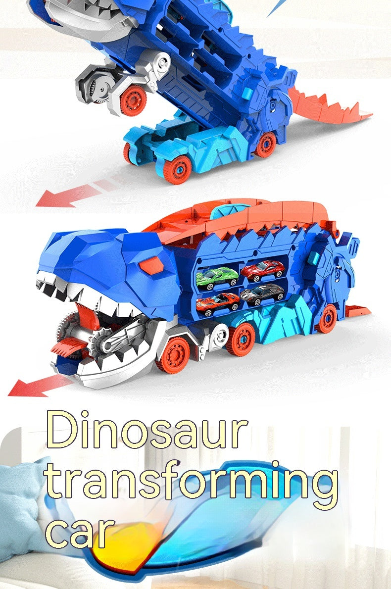 T-Rex Transform Track Car