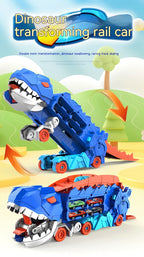 T-Rex Transform Track Car