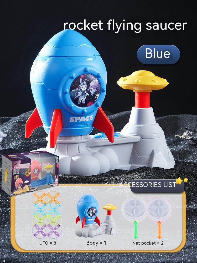 Rocket Flying Saucer Toy