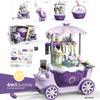 Kids Ice Cream Cart Playset – 69 PCS
