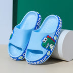 Kids Cartoon Dinosaur Slippers