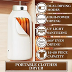 Qawachh Foldable Electric Cloth Dryer.