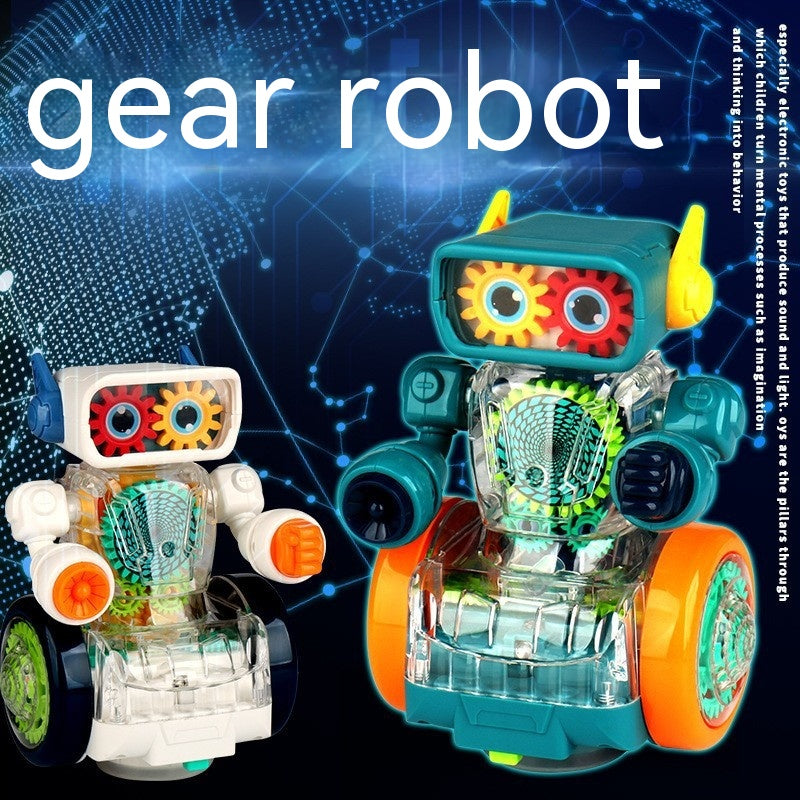 Kids Musical Gear Robot Lantern