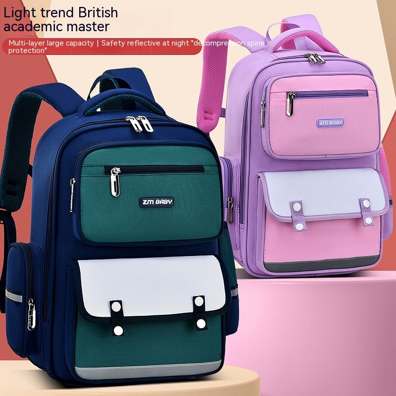 Large Capacity Kids School Backpack