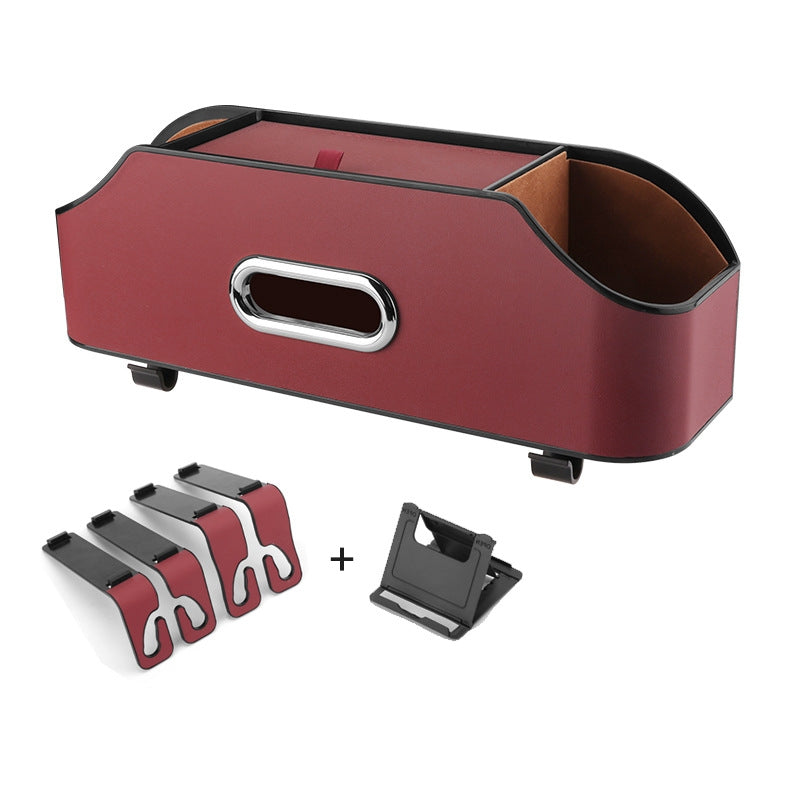 Multifunction Car Tissue Cup Holder Bag