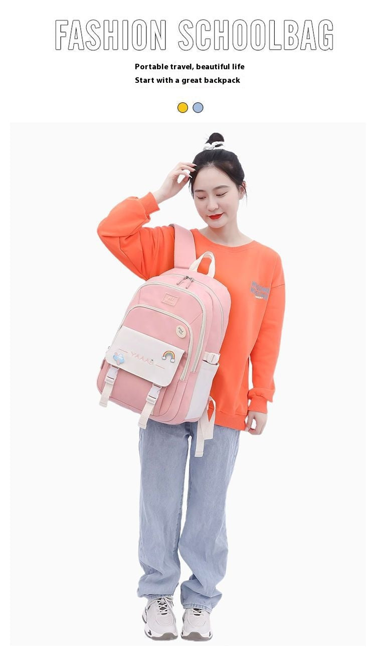 Waterproof Oxford School Backpack