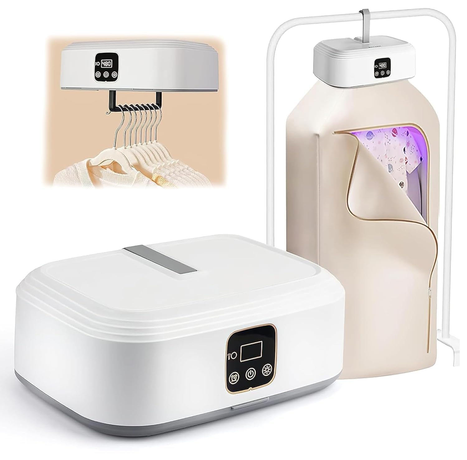 Qawachh Foldable Electric Cloth Dryer.