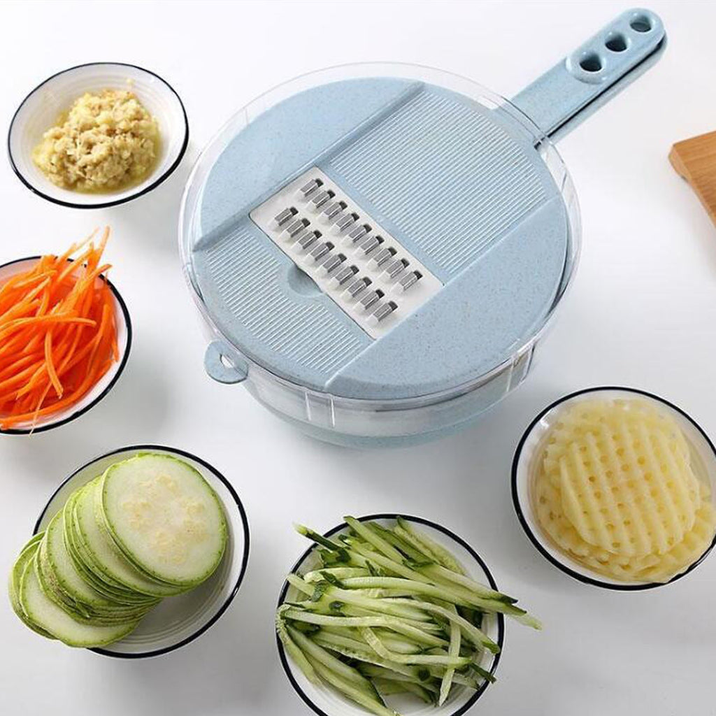 Vegetable Cutter & Draining Basket