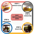 HD VISOR GLASS