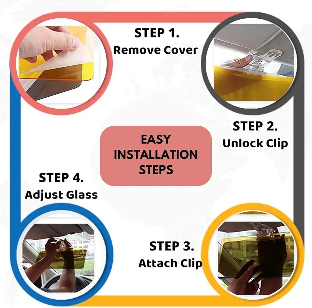 HD VISOR GLASS