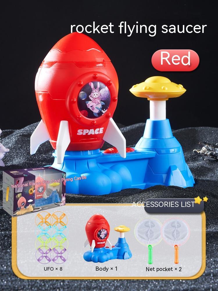 Rocket Flying Saucer Toy