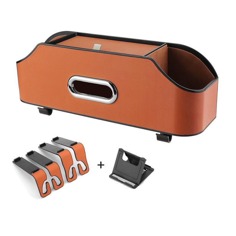Multifunction Car Tissue Cup Holder Bag