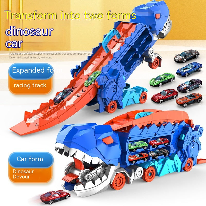 T-Rex Transform Track Car