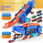 T-Rex Transform Track Car