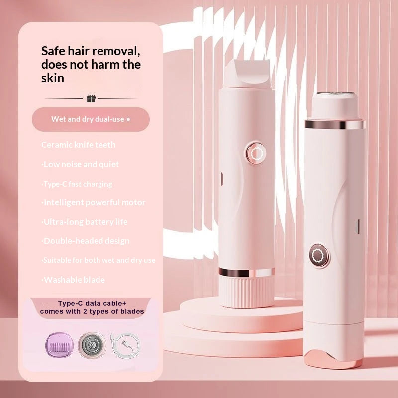 Rechargeable LED Eyebrow & Face Trimmer