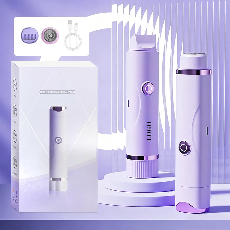 Rechargeable LED Eyebrow & Face Trimmer
