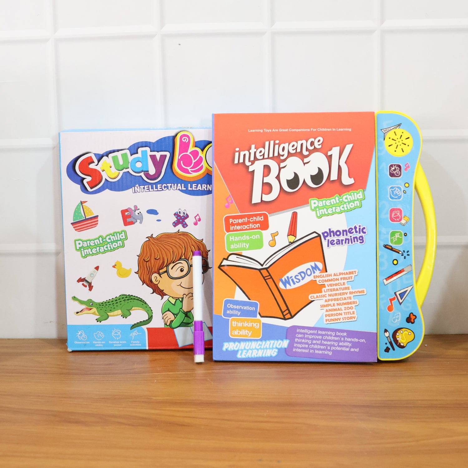 Interactive Intelligence Learning Book With Sound  Phonics (1 Set)