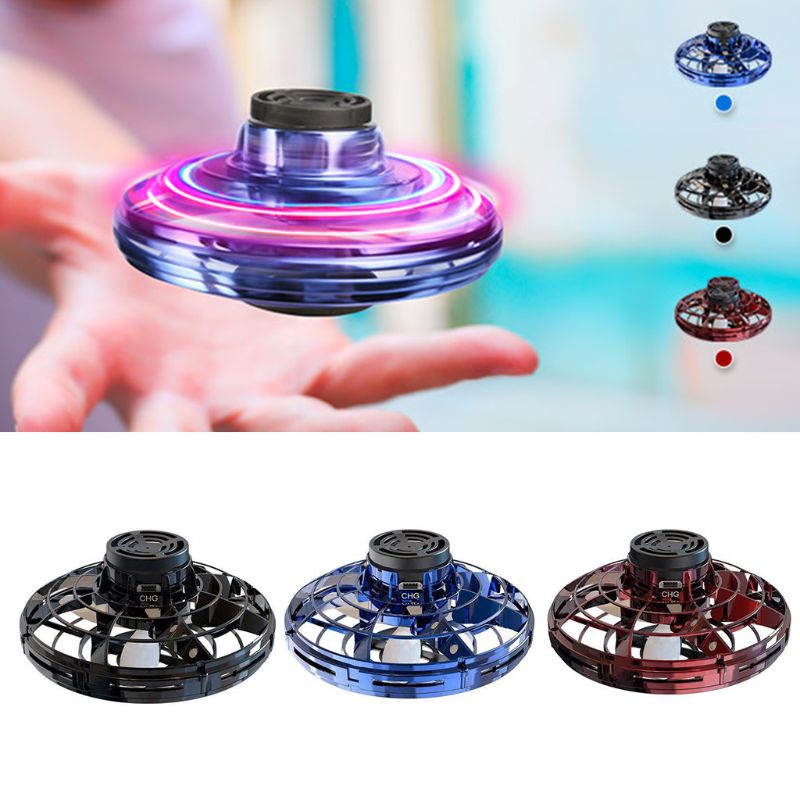 Mini LED Flying Spinner Toy