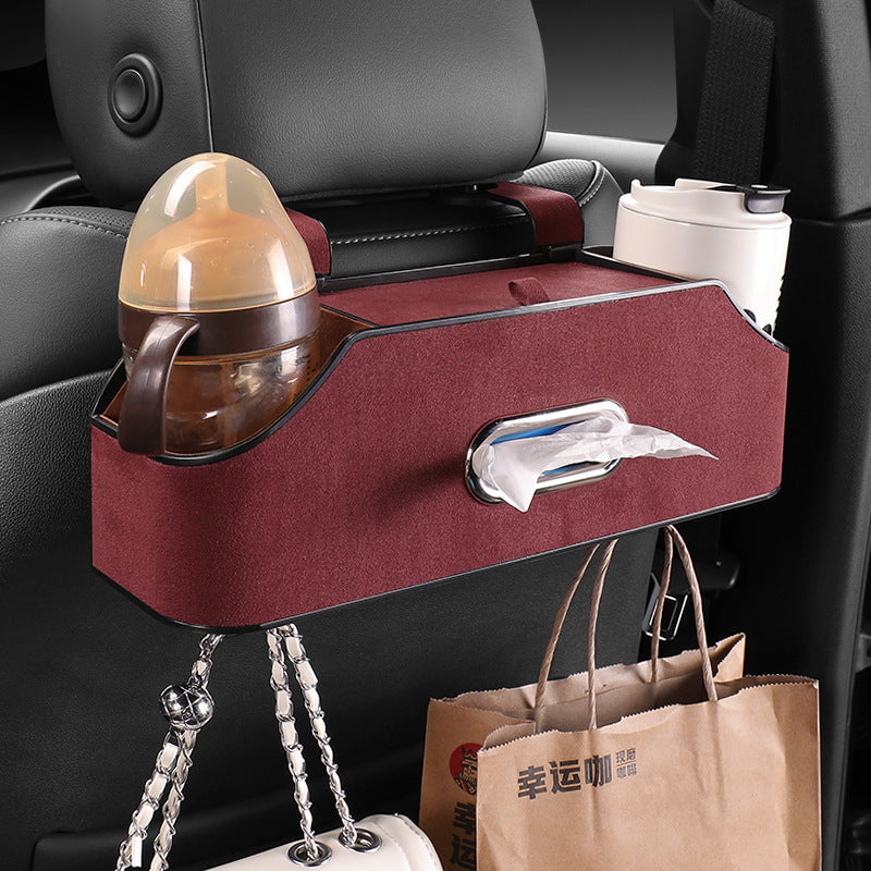 Multifunction Car Tissue Cup Holder Bag
