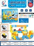 Magnetic Track Car Toy Set