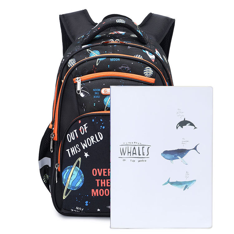 Boys Space School Backpack