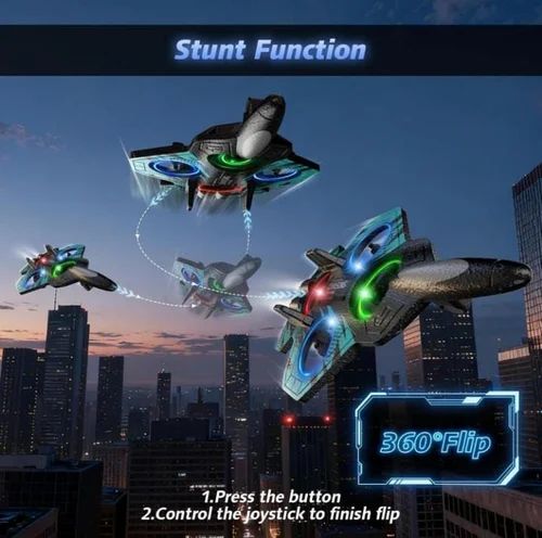✈️ Remote Control Fighter Jet Drone for Kids