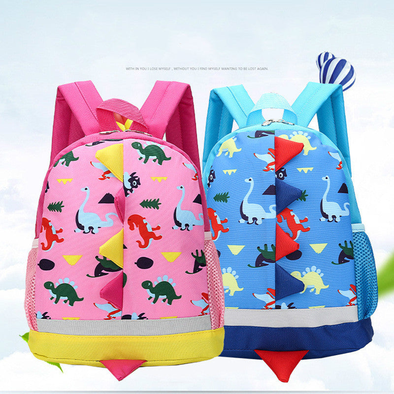 Cartoon Dinosaur Kids School Bag