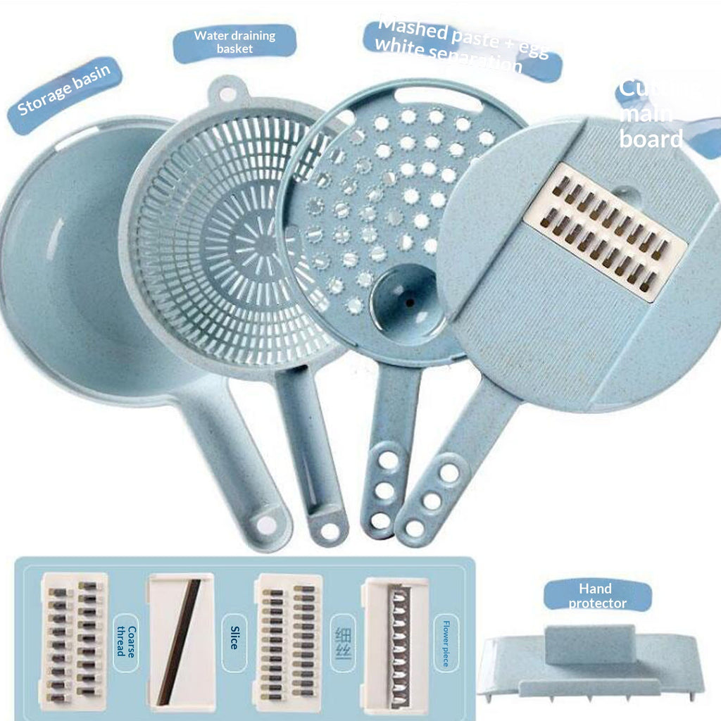 Vegetable Cutter & Draining Basket