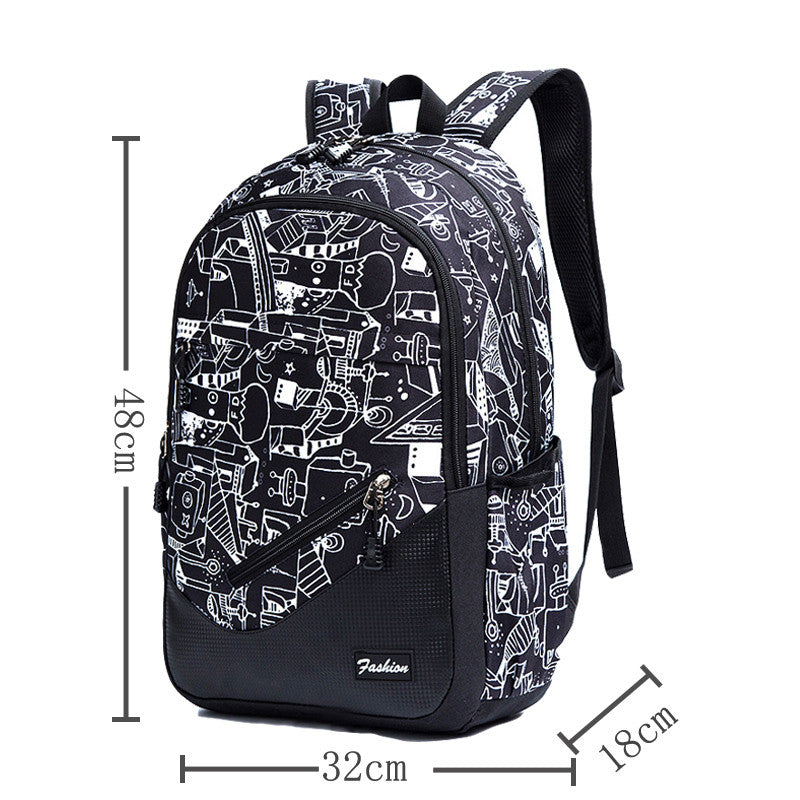 Boys Fashion School Backpack
