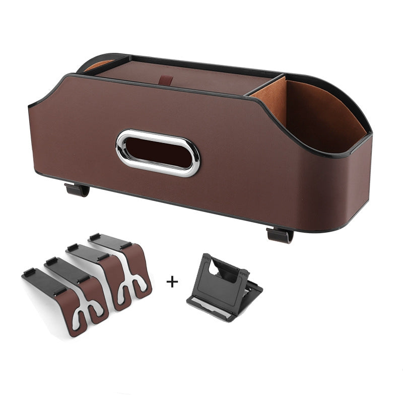 Multifunction Car Tissue Cup Holder Bag