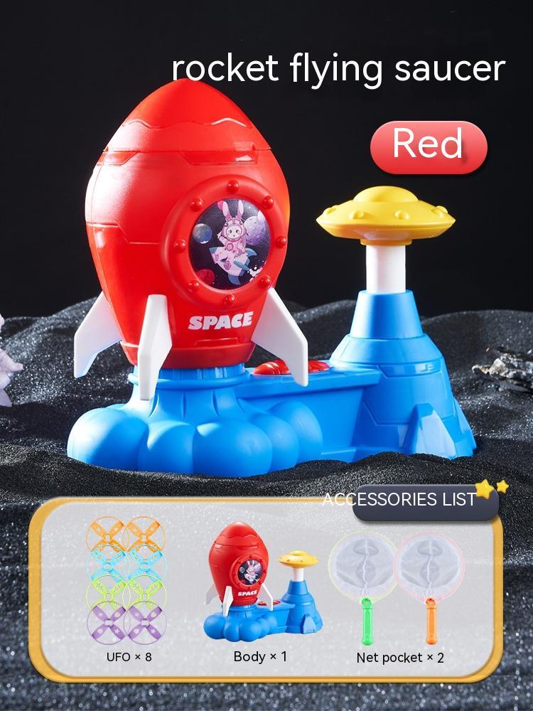Rocket Flying Saucer Toy