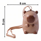 Cute Bear Shape Portable Mini Fan With Neck Strap (1 Pc)